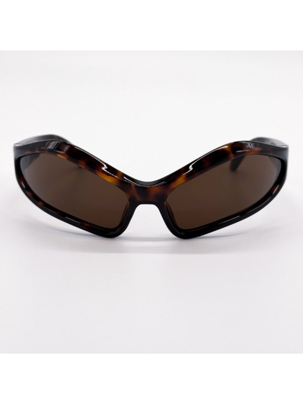 NEW BALENCIAGA BB0314S 002 SUNGLASSES HAVANA UNISEX GEOMETRIC EYEWEAR BALENCIAGA - Picture 3 of 9